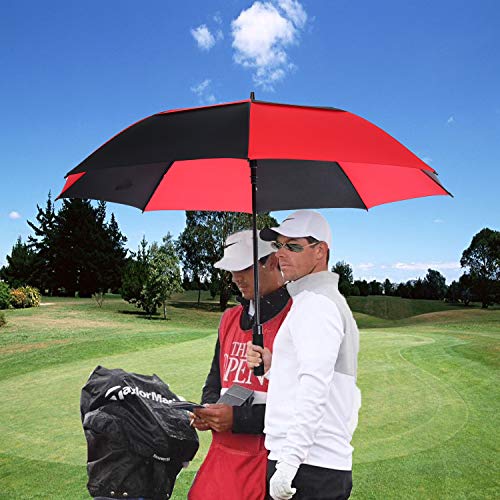 MRTLLOA Automatic Open Golf Umbrella, ExtraLarge Oversized Double