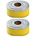 Hipa 2Pack Air Filter for Honda GX110 GX120 17210-ZE0-505 Engine Lawn Mower Air Cleaner Plus Pre Filter 17210-ZE0-822 17210-ZE0-820