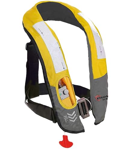 Amazon.com : Eyson Inflatable Life Jacket Life Vest Highly Visible