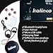 Kalinco Bluetooth Headphones,Superior Sports in-Ear Earphones w/MIC Richer Bass HiFi Stereo,IPX7 Waterproof HD Stereo 7-9 Hrs Playback Noise Canceling Headsets for Workout, Gym Running.