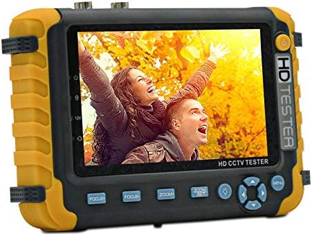 Newest 4-in-1 CCTV Tester Support 5MP AHD 5MP TVI 4MPCVI,CVBS Camera Test with VGA/HDMI Input Rs485 UTP Cable Test DC12V…