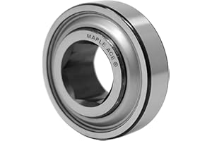 MAPLE ACE 206KRR6, AH210539, JD9338, JD9483, BH10338, HPC100GP, 16KB206N, 1AH06-1 Ball Bearing 1" Hex Bore, Cylindrical OD