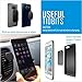 Car Mount, Kawany [Air Vent Magnetic] Car Mount Holder for Phones [Hexa Neodymium Core] Car Mount Phone Holder for Galaxy S7 S6 Edge Note 5 4 LG G5 G4 iPhone 6 6S SE Plus Nexus 5X 6P More - Black