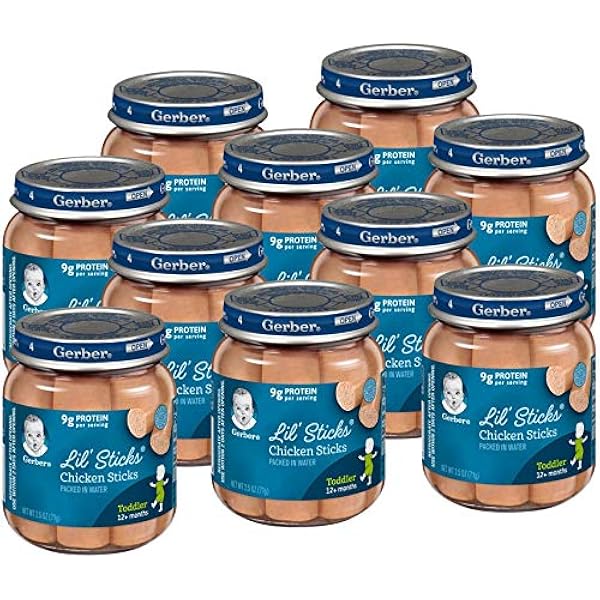 gerber glass jars