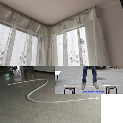 Szdealhola One Meter Long Aluminum Plastic Rod Bendable Window