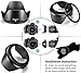 NEEWER 62mm ND Filter Kit and Lens Accessories, ND2 ND4 ND8 UV FLD CPL(Circular Polarizing) Filter Set with Lens Cap/Tulip Shaped Lens Hood
