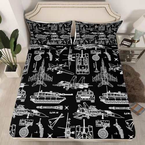 Aircraft Tank Fitted Sheet Full Size