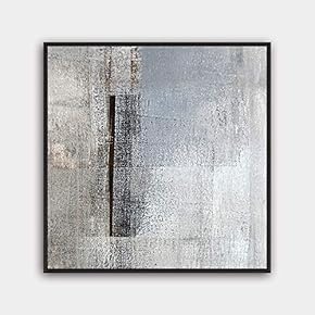 Framed Canvas Wall Art Modern Texture Painting Canvas Prints Home Artwork Decoration for Living Room,Bedroom - 16x16 inches