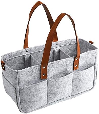 Diaper Bag for Baby by DRSPSB - Diaper Tote Bag with Changing Pad, Insulated Pockets, Wipes Pocket, Waterproof Material, Stroller Straps, and Shoulder Strap