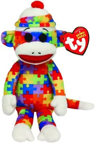 ty beanie babies sock monkey