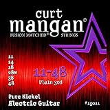 Curt Mangan Fusion Matched Pure Nickel Wound Electric Strings (10-46)
