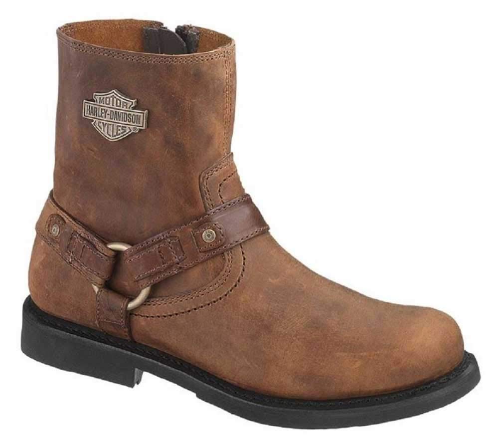 Harley-Davidson Scout Rvltn Stivali Uomo Medio Polpaccio - Pelle Impermeabile E Suola Gomma - 5