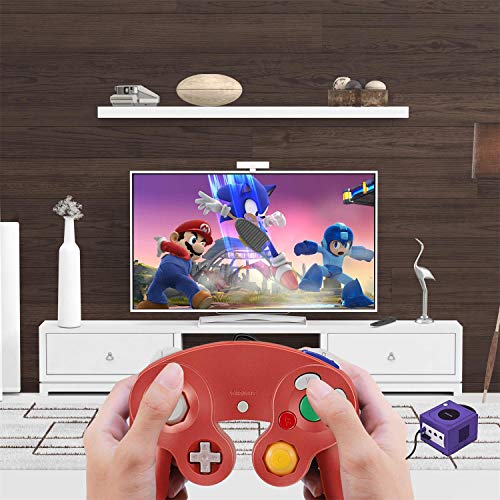image for GALGO Wired Gamecube Controllers, Classic Gamecube wii Controller Game