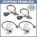 Kwiksen 4pcs Upstream and Downstream Oxygen Sensor 234-4162 234-4169 O2 Sensor 1 and Sensor 2 Replacement