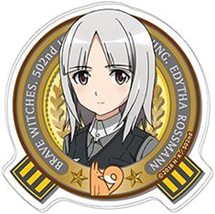 Amazon ブレイブウィッチーズ トレーディングアクリルバッジ 単体 6 エディータ ロスマン アニメ 萌えグッズ 通販