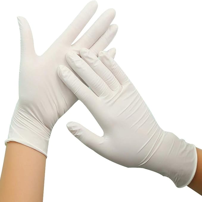 Ziofy Gloves Hand Protection Rubber Examination Glove for Hospital