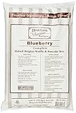 Heartland Food Products Signature Recipe Belgian Waffle Mix, Blueberry, 5 Pound