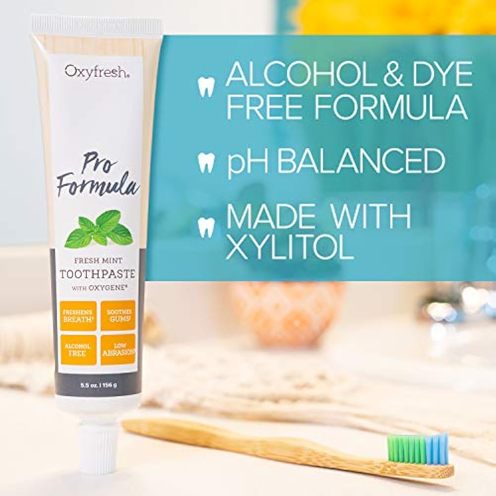 Pro Formula Fresh Mint Toothpaste Gentle Low Abrasion Cosmetic