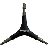 TronX Multi Pro Inline Roller Hockey Skate Tool - Rotate Wheels, Bearing Pusher and Extractor, Unscrew Helmets, Designed in USA