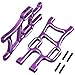 Hobbypark 108019 108819 Aluminum Front Lower Arms (L/R) Purple for 1/10 Scale Redcat Volcano Epx/epx PRO Exceed RC Infinitive Monster Truck 08005 Upgrade Parts