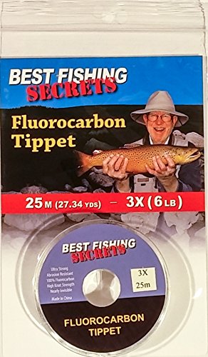 UPC 700381686878, Fluorocarbon Tippet 25M 3X (6lb)