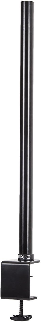 Duronic DM35POLE-80 80cm Stem for DM15 DM25 DM35 DMG Series Desktop Monitor Mount, Black, DM35 Long Pole