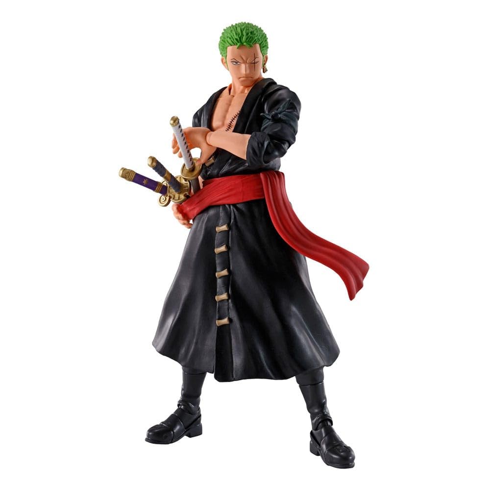 Figura S.H. Figuarts De Mihawk 'Ojo De Halcón' De One Piece - 16.5 Cm, Articulada Y Con Accesorios Para Coleccionistas