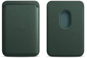 Suitable for Magsafe Magnetic Suction Card Holder Leather Back Sticker iPhone13 PU High Grade Materials Durable Wear-Resistan