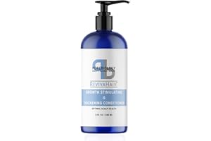 Pure Biology 8 Fl Oz Biotin Conditioner Volumizing Hair Conditioner with Coconut Oil, Argan Oil & Rosemary Oil for Thinning Hair & Dry Hair
