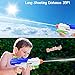 FLY2SKY Super Water Gun Toys 2 Pack Water Soaker Blasters 1250CC High Capacity Squirt Guns Long Range 35Ft Water Pistol Shooter Pool Party Favors for Kids Adults Game Summer Gift Water Fun Fight Toys