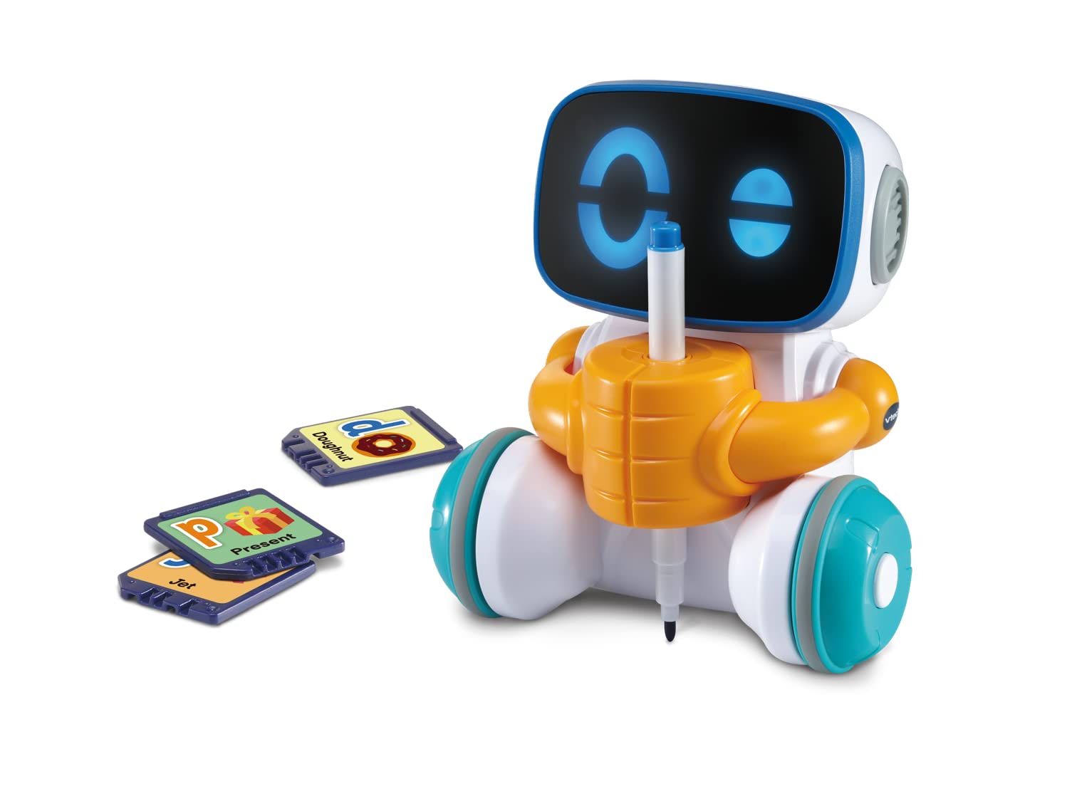 VTech JotBot Drawing & Coding Robot | Kids Learning STEM Toy | Suitable for Boys & Girls 3, 4, 5 Years, English Version