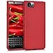 kwmobile TPU Silicone Case for Blackberry KEYone (Key1) - Soft Flexible Shock Absorbent Protective Phone Cover - red matte