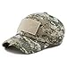 THE HAT DEPOT Low Profile Tactical Operator With USA Flag Patch Buckle Cotton Cap (Digi Camo)