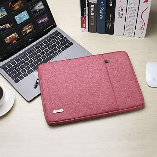 KIZUNA 10 Inch Laptop Sleeve Case Tablet Pouch Computer Bag for 9.7" 10.5" 11" iPad Pro/10.5" iPad Air/10 Surface Go/10.5" Samsung Galaxy Tab/10.8" Huawei MediaPad M5 Pro/Lenovo Smart P10, Pink - Thumbnail 5