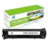 Aztech 1 Pack Replaces HP 128A CE321A Cyan Toner Cartridge For HP LaserJet Pro CP1525N CP1525NW CM1415FN CM1415FNW Printer