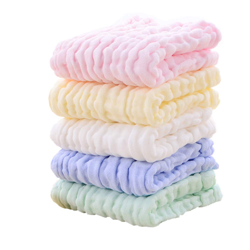 Baby Muslin Squares Set,Baby Muslin Wash Cloths by Leepem baby Baby