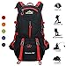 Huwaijianfeng Hiking Backpack 50L Waterproof Backpack Outdoor Sport Daypack with a Rain Cover for Climbing Mountaineering Fishing Travel Cycling