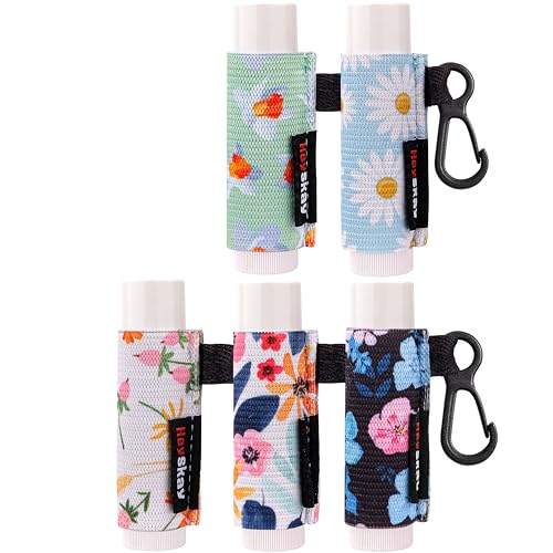 HEYSKAY Lip Balm Holder Key Chain