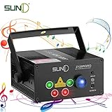 X'mas Decoration Laser Lights, 80 Patterns RG Stage Laser Dj Lighting, Mini Portable Professional Sound Activated Laser Projector Show for Disco Party Clubs Bars Wedding Festival Carnival Celebration