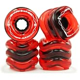 Shark Wheel 60 mm 78a Skateboard Wheels | California Roll | 4-Pack