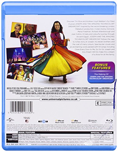 Joseph & The Amazing Technicolor Dreamcoat [Blu-ray]