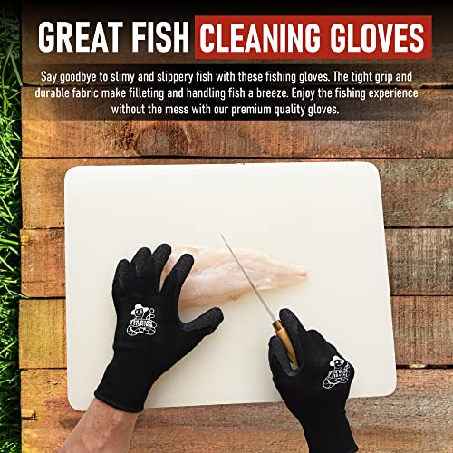 Fishing Gloves Fish Handling Gloves for Fishing Textured Grip Palm