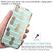 iPhone 6 Case, iPhone 6S Case, JAHOLAN Shiny Gold Pineapple Mint Design Clear Bumper TPU Soft Rubber Silicone Cover Phone Case for iPhone 6 iPhone 6S