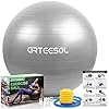 arteesol-Exercise-Ball-Gym-Ball-Anti-Burst-Yoga-Ball-45cm55cm65cm75cm-Extra-Thick-Swiss-Ball-with-Pump-for-Fitness-Birthing-Physio-Balance-Pilates Blackace arteesol Exercise Ball, Gym Ball Anti-Burst Yoga Ball, 45cm/55cm/65cm/75cm Extra Thick Swiss Ball with Pump…