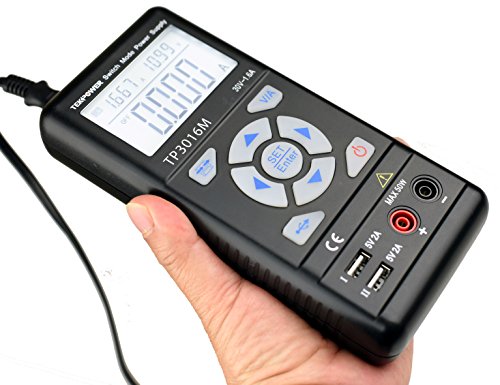 Tekpower TP3016M Portable Handheld Variable DC Power Supply with USB ...