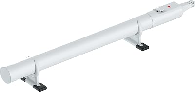 Hylite Slimline Ecoheater Tube Heater with Thermostat White 500mm 55W