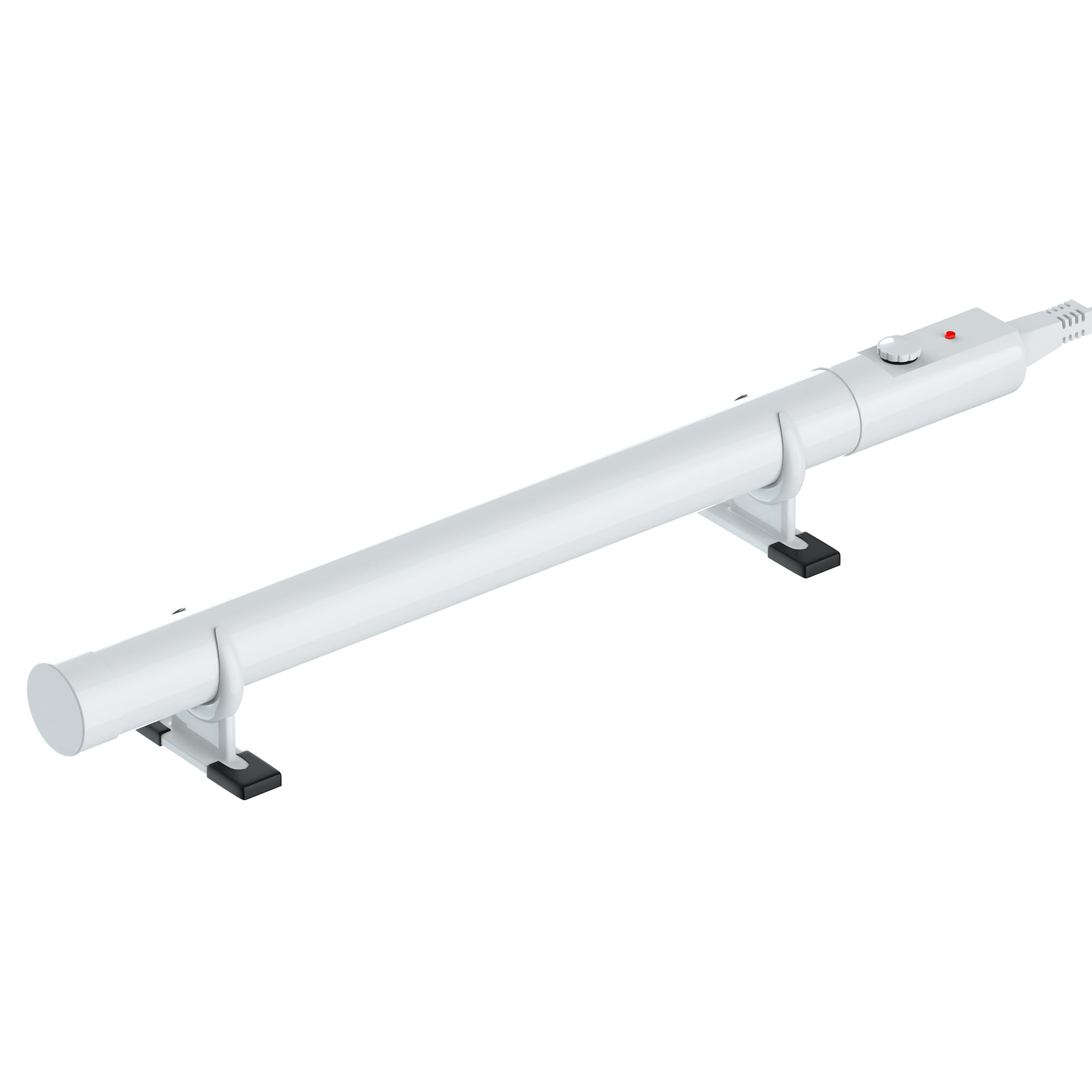 Hylite Slimline Ecoheater Tube Heater with Thermostat White 500mm 55W