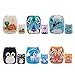 ALVABABY 6 Pack Cloth Diaper with 12 Inserts One Size Adjustable Washable Reusable Diaper Cover for Baby Girls and Boys