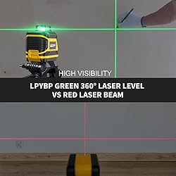 360° Laser-Level-with-Tripod Self-Leveling, Green