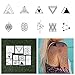 Tattify Triangle Shape Temporary Tattoos - I'd Like to See You Tri (Set of 20) by Tattify